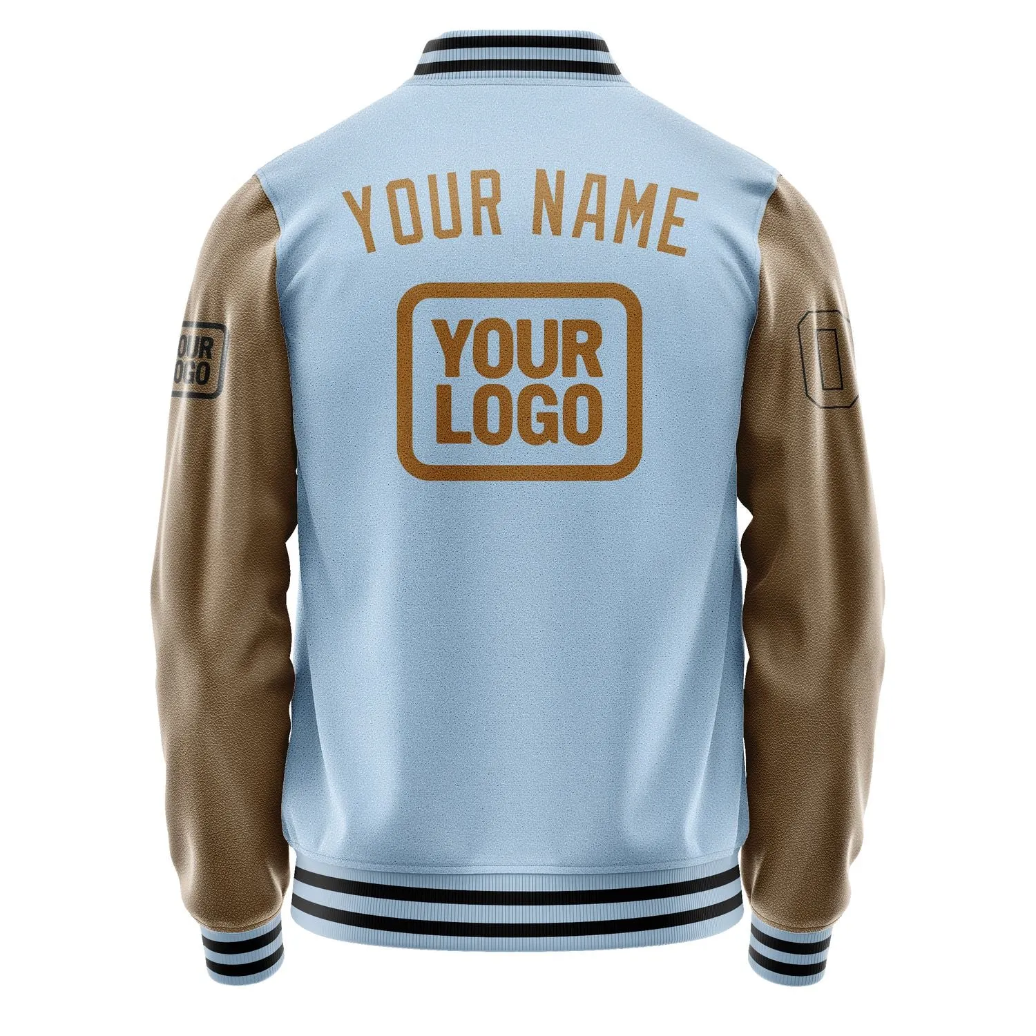 Custom Light Blue Khaki Jacket sold by Tailorly product image thumbnail 4