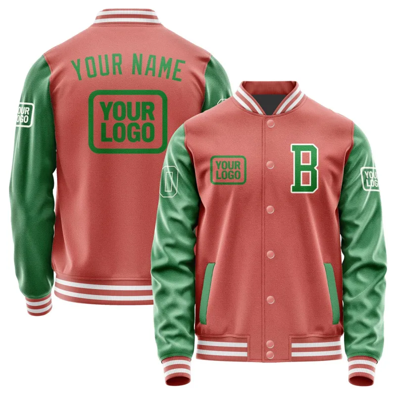 Custom Copper Rose Emerald Green Jacket sold by Tailorly