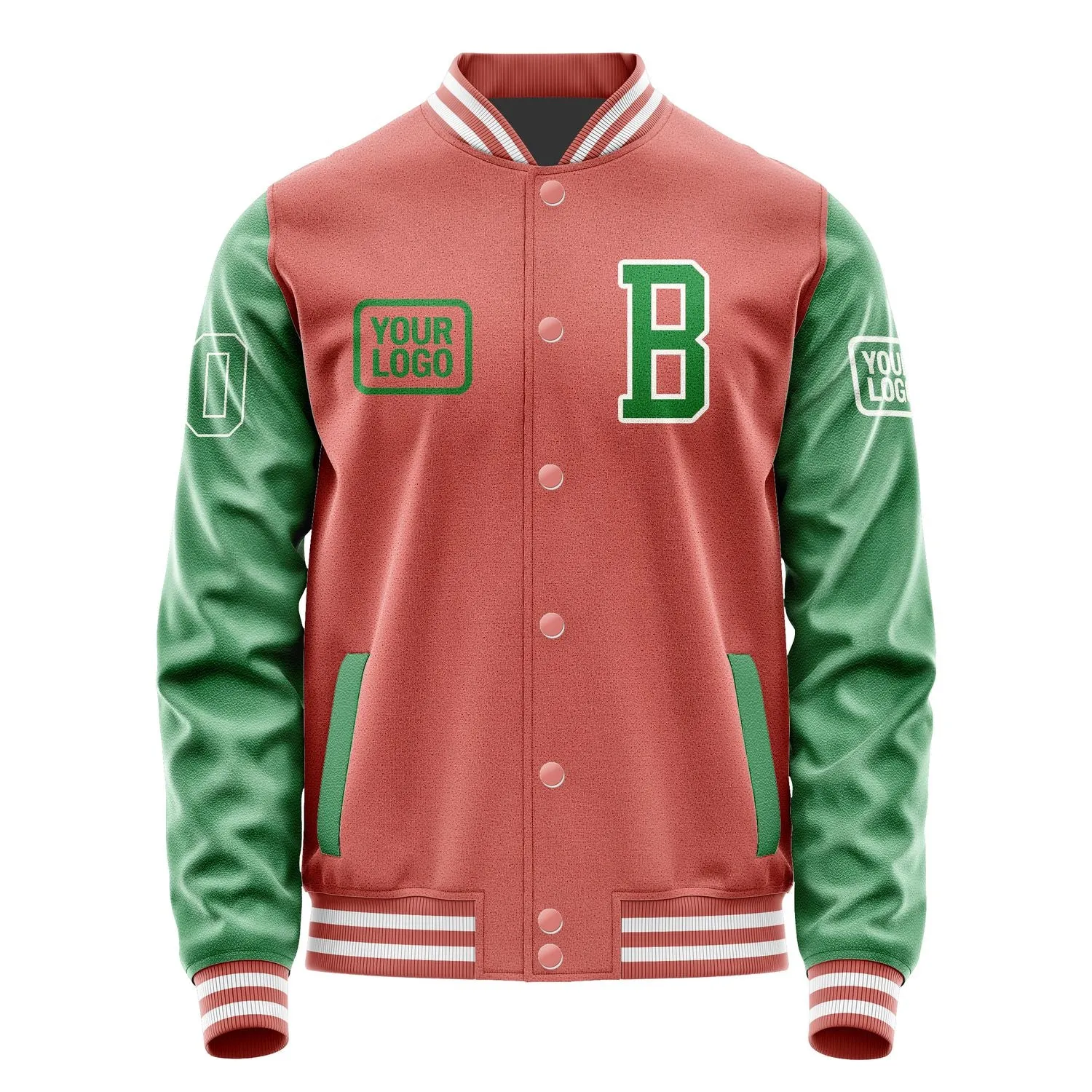 Custom Copper Rose Emerald Green Jacket sold by Tailorly product image thumbnail 2