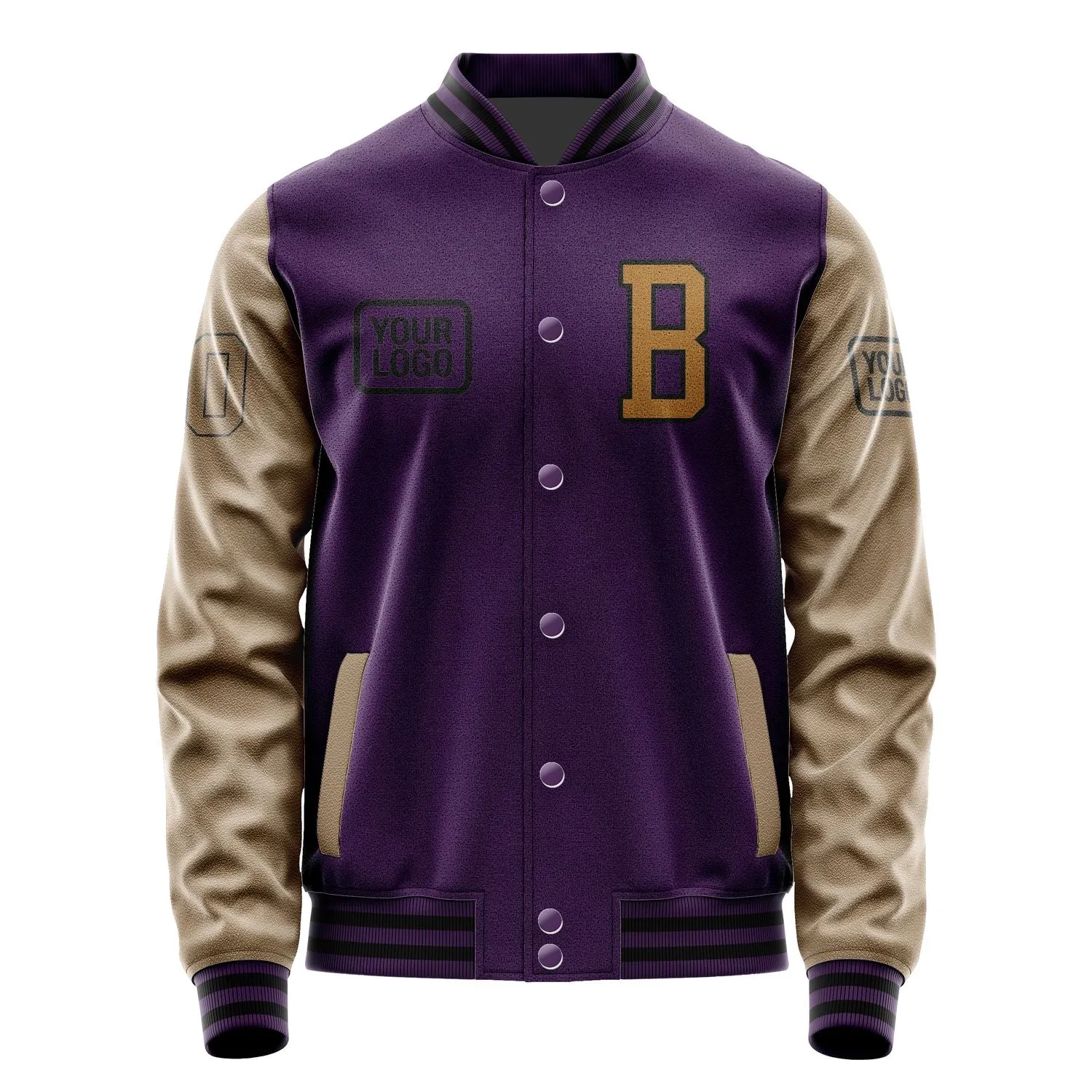 Custom Purple Khaki Jacket sold by Tailorly product image thumbnail 2