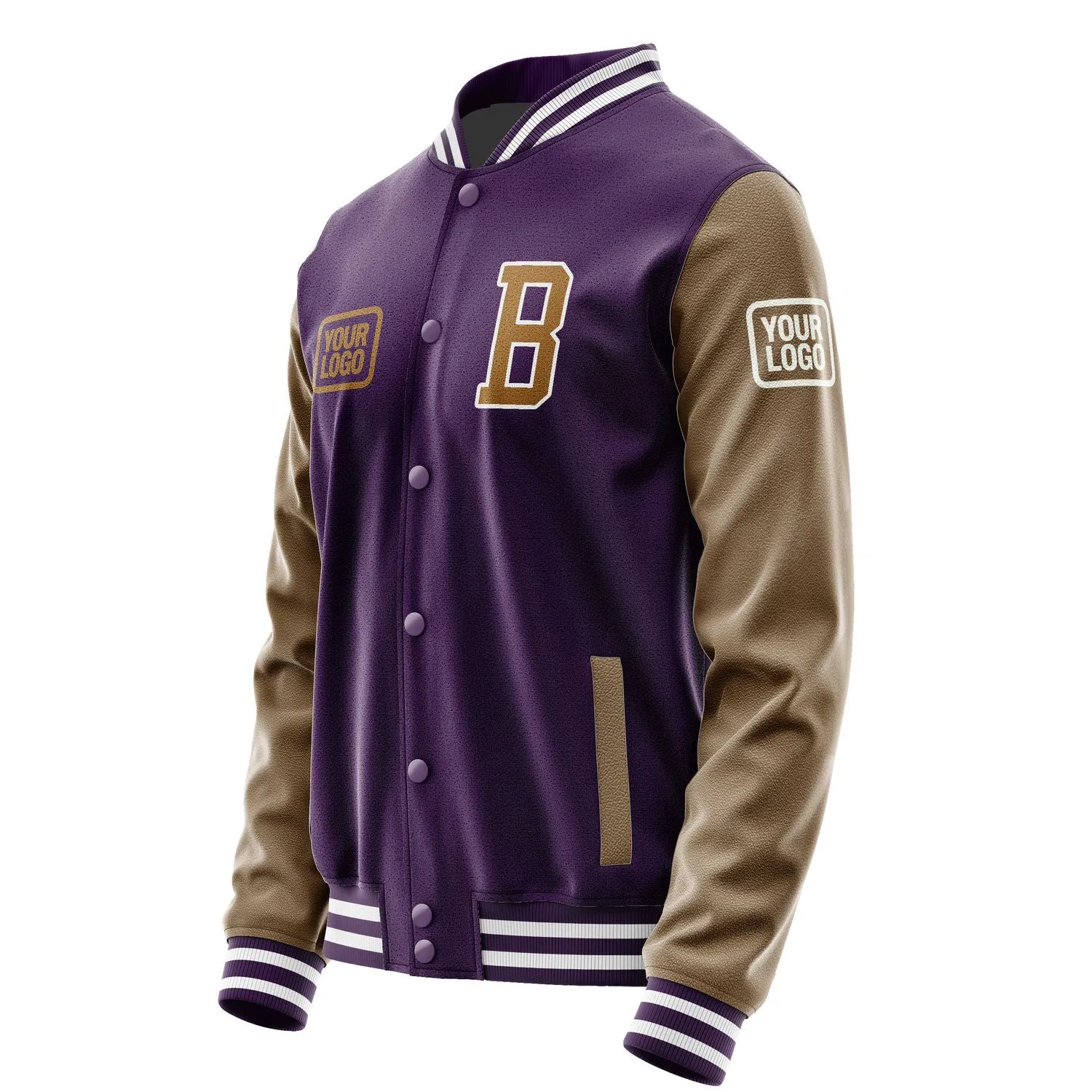 Custom Purple Khaki Jacket sold by Tailorly product image thumbnail 3
