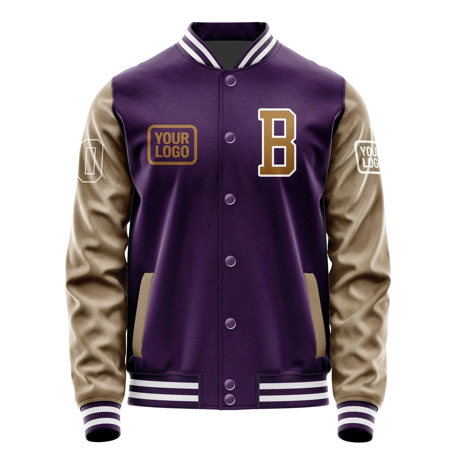 Custom Purple Khaki Jacket sold by Tailorly product image thumbnail 2