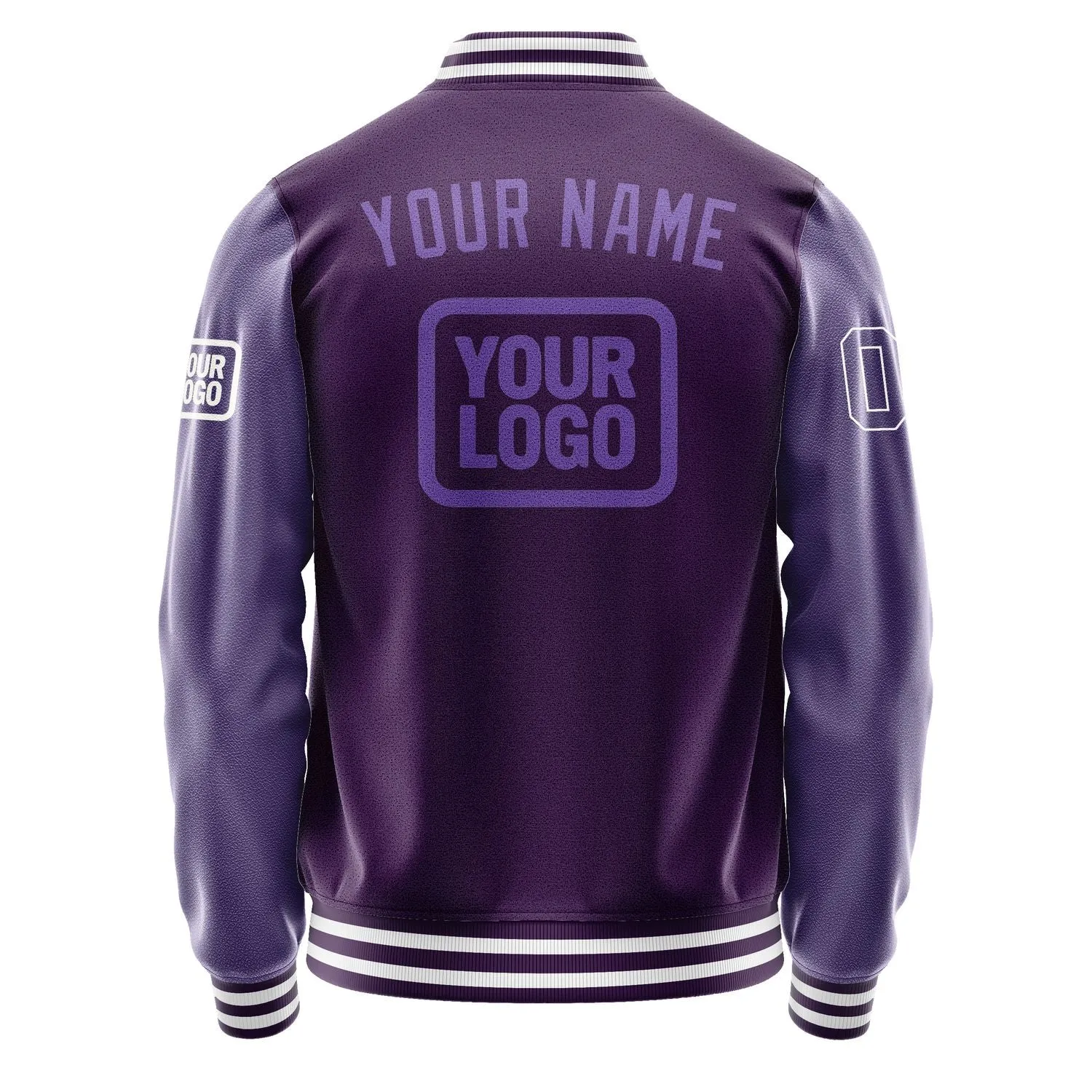Custom Purple Light Purple Jacket sold by Tailorly product image thumbnail 4