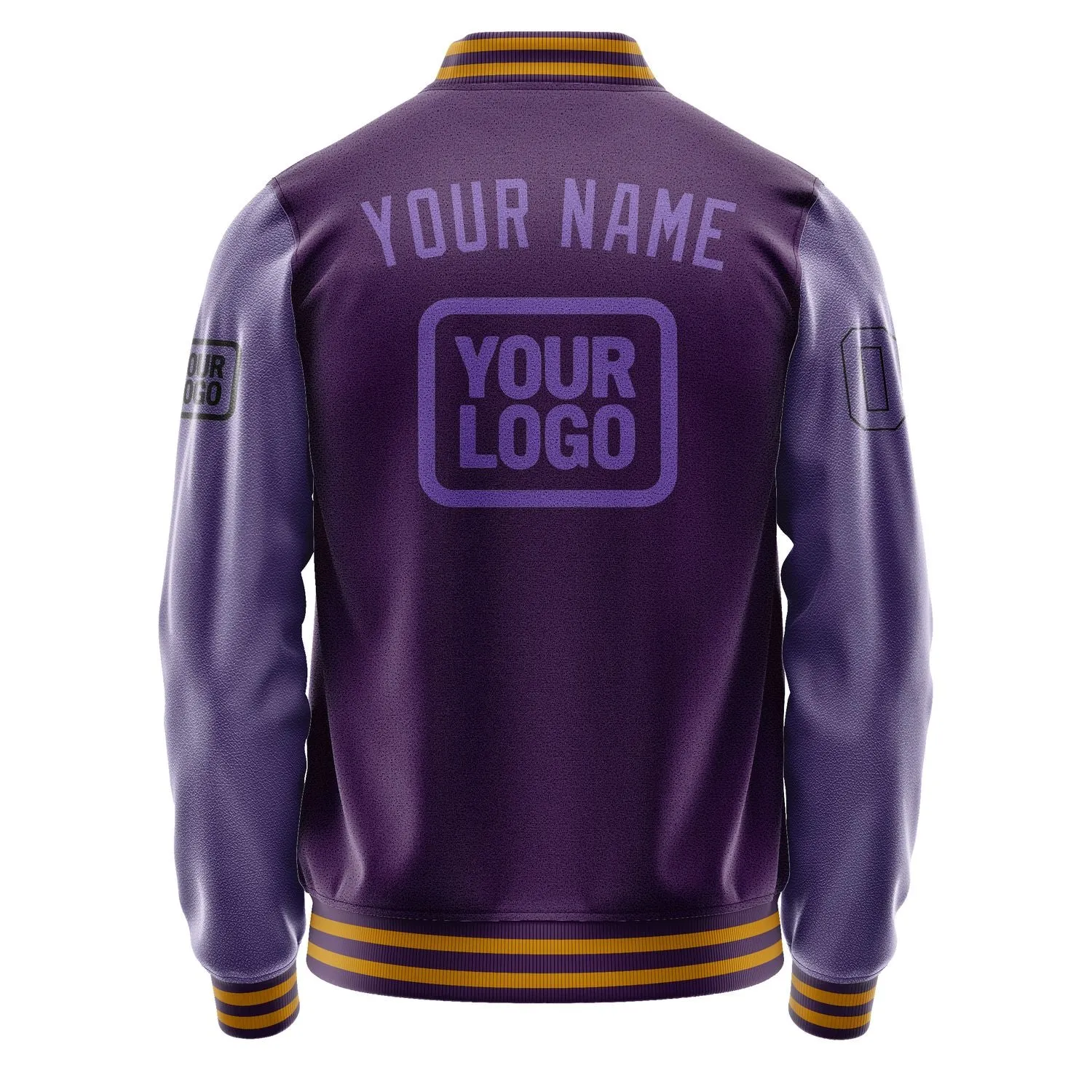 Custom Purple Light Purple Jacket sold by Tailorly product image thumbnail 4