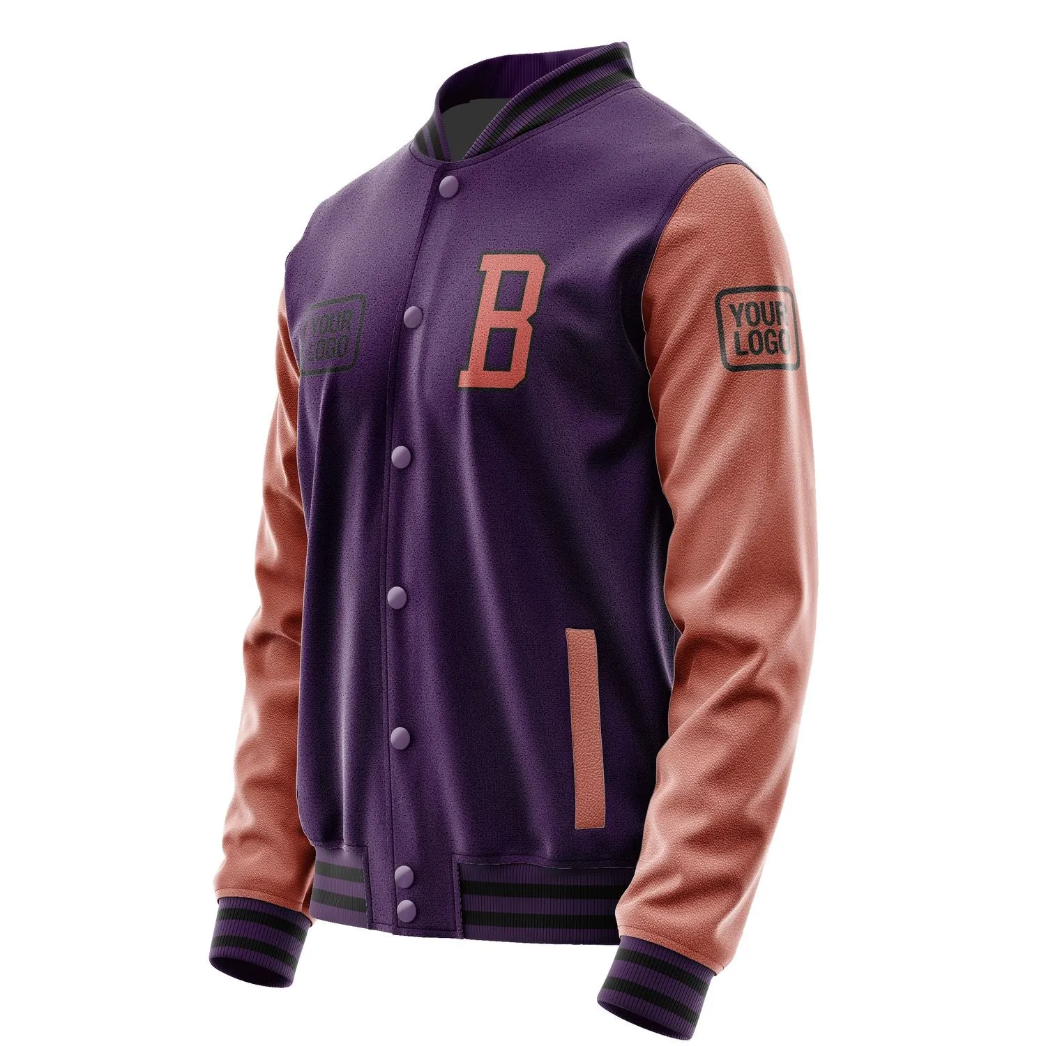 Custom Purple Copper Rose Jacket sold by Tailorly product image thumbnail 3