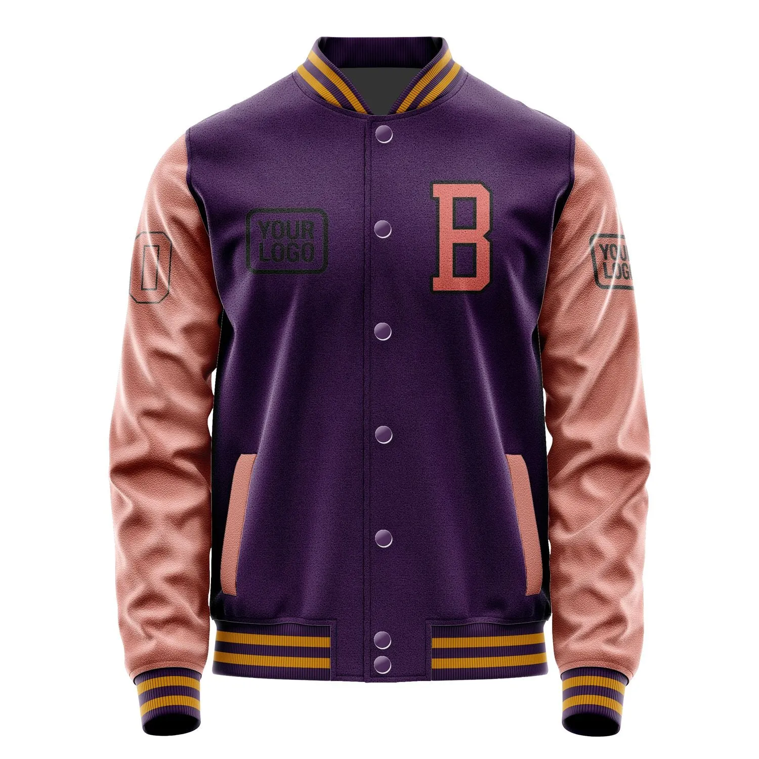 Custom Purple Copper Rose Jacket sold by Tailorly product image thumbnail 2