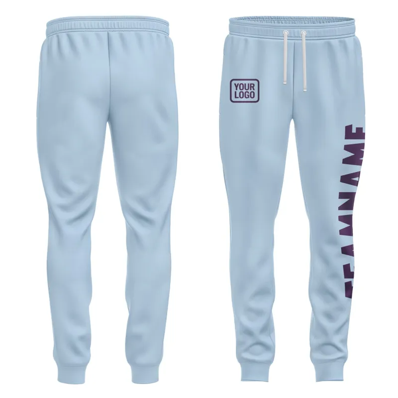 Custom Light Blue Pants sold by Tailorly
