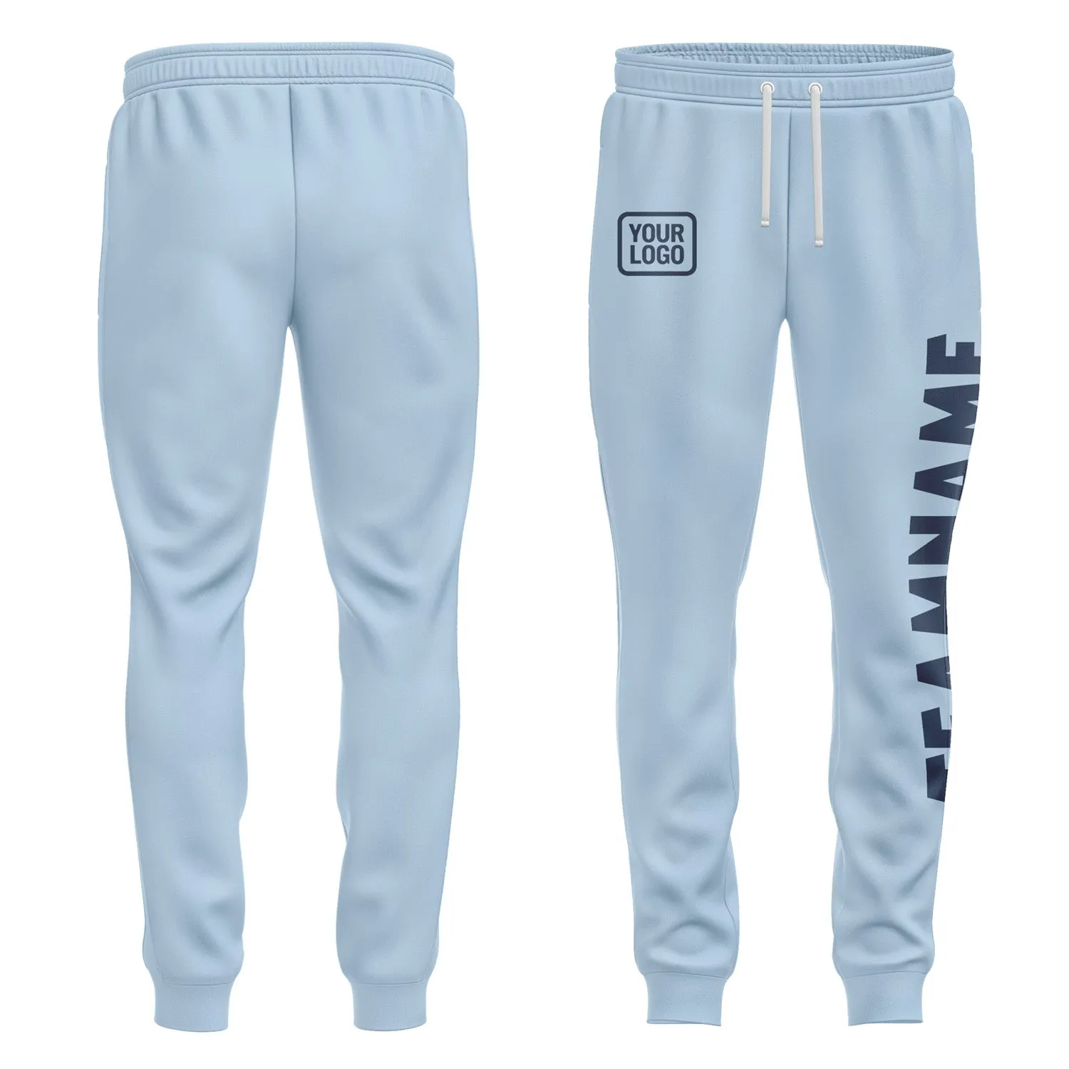 Custom Light Blue Pants sold by Tailorly