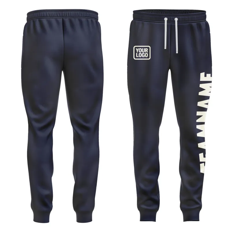 Custom Navy Pants sold by Tailorly
