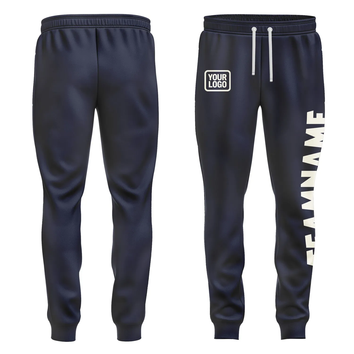 Custom Navy Pants sold by Tailorly
