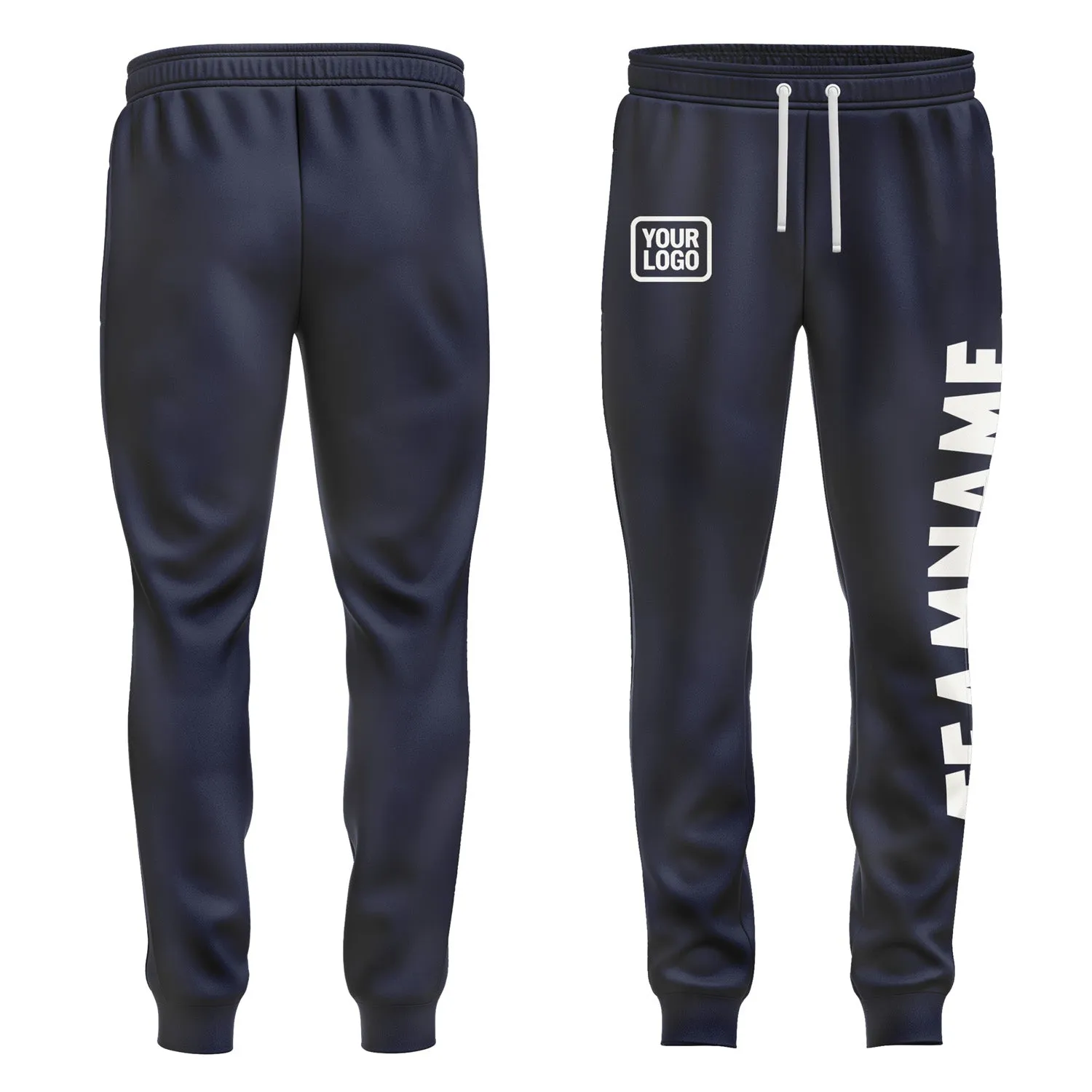 Custom Navy Pants sold by Tailorly