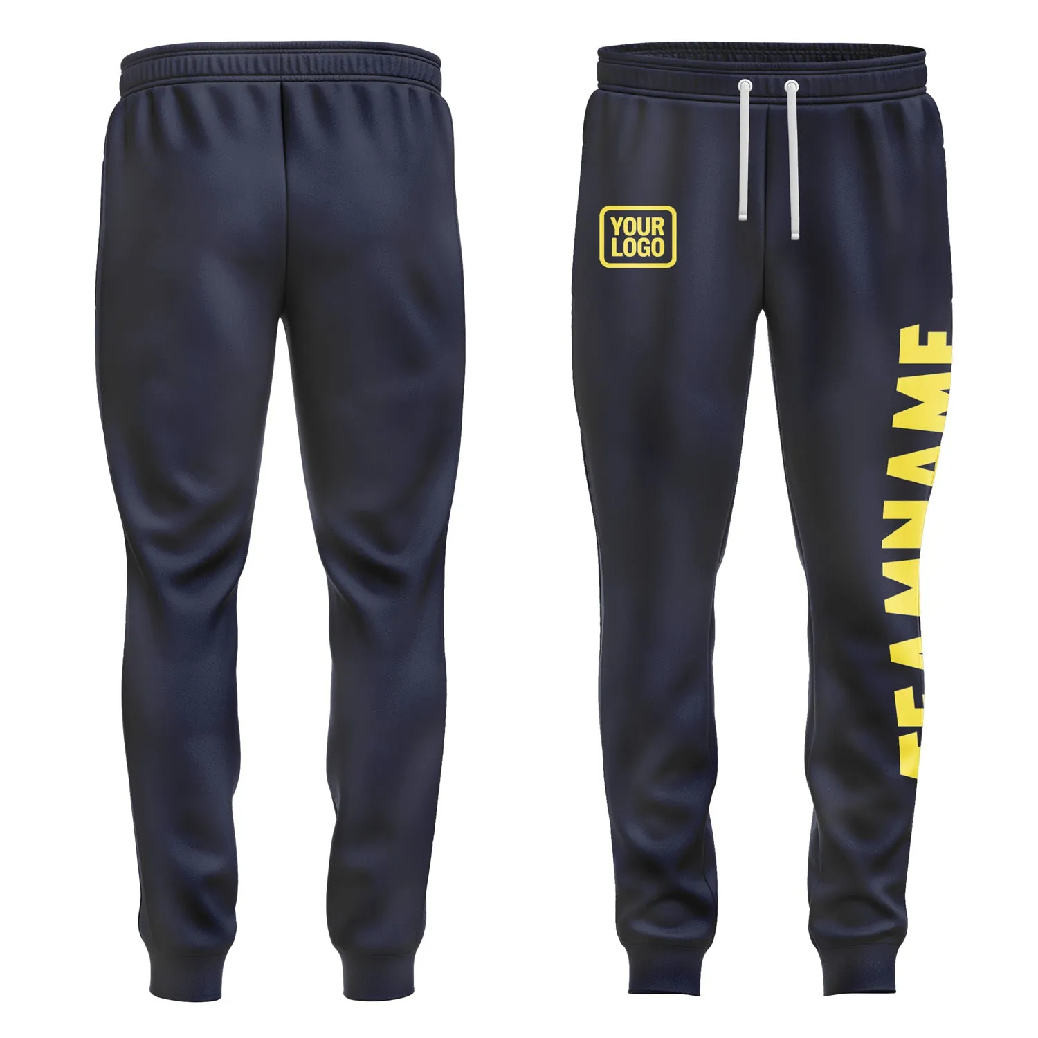 Custom Navy Pants sold by Tailorly