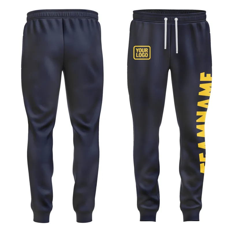 Custom Navy Pants sold by Tailorly