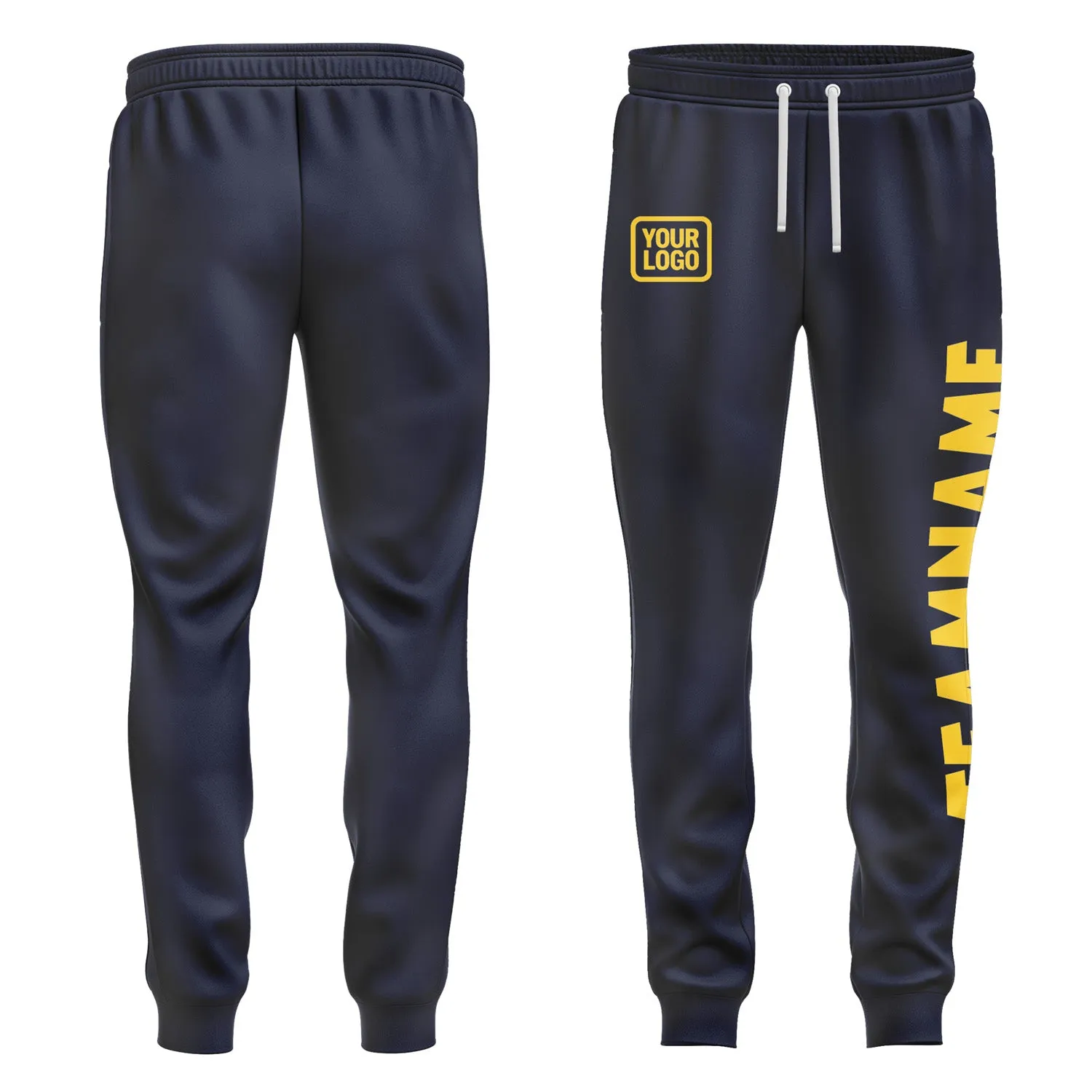 Custom Navy Pants sold by Tailorly