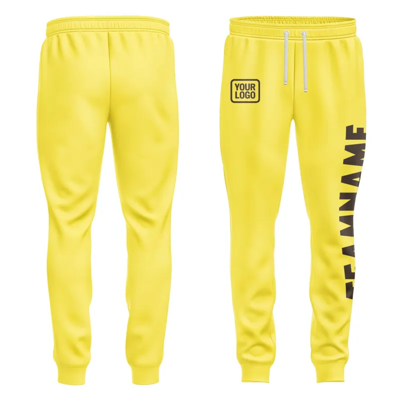 Custom Light Yellow Pants sold by Tailorly