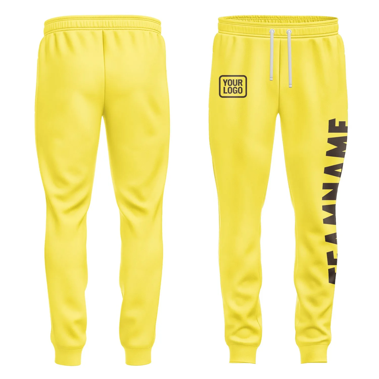 Custom Light Yellow Pants sold by Tailorly