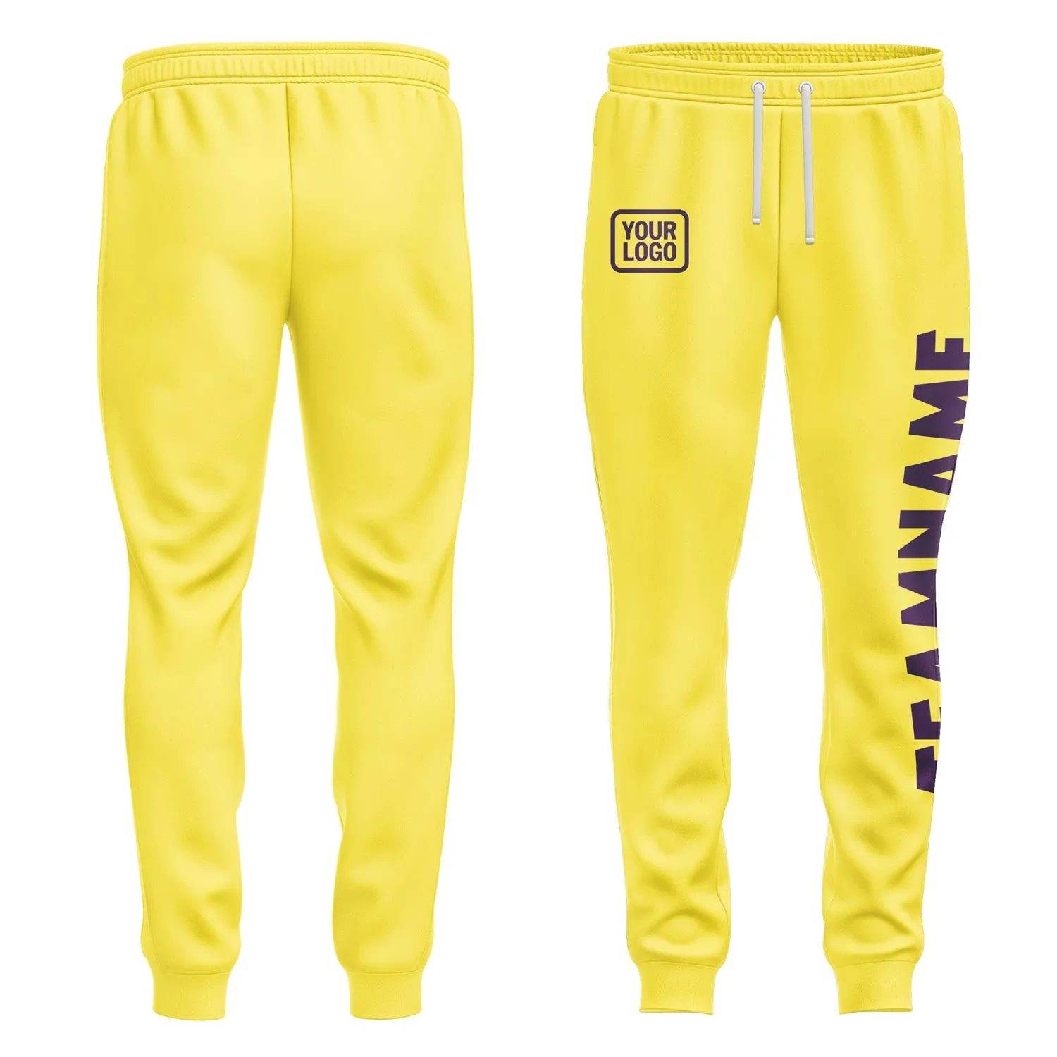 Custom Light Yellow Pants sold by Tailorly