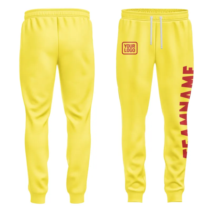 Custom Light Yellow Pants sold by Tailorly
