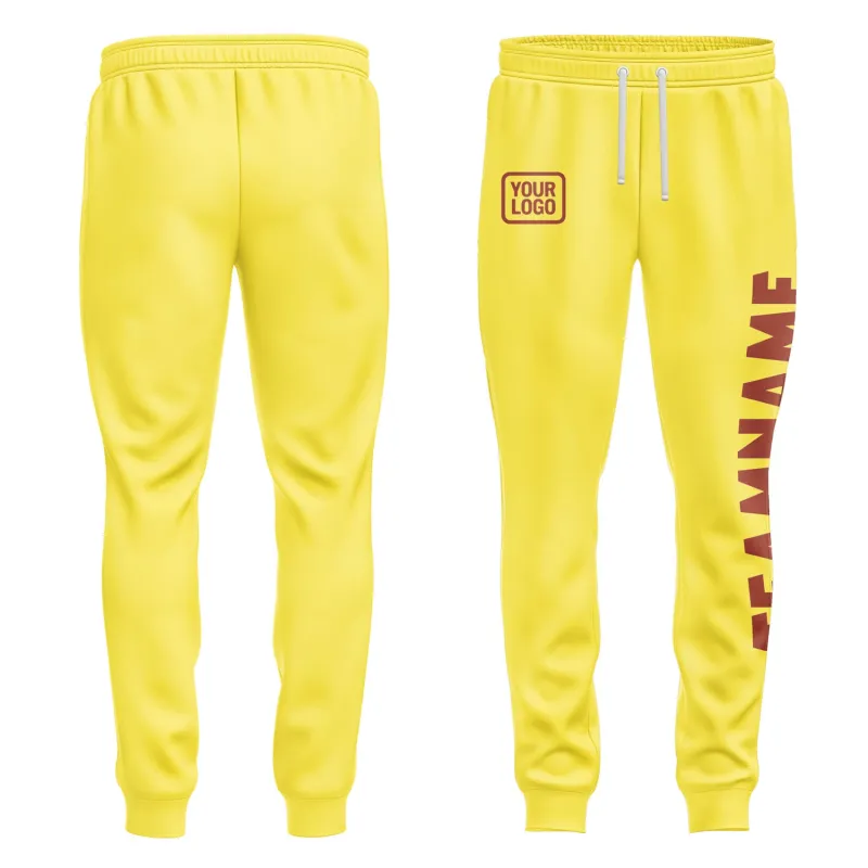 Custom Light Yellow Pants sold by Tailorly
