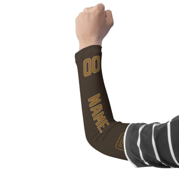 Custom Brown Khaki Arm Sleeve sold by Tailorly product image thumbnail 3