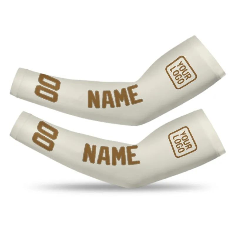 Custom Cream Khaki Arm Sleeve made by Tailorly