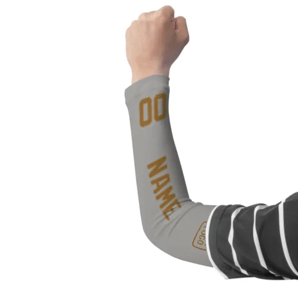 Custom Gray Khaki Arm Sleeve sold by Tailorly product image thumbnail 3