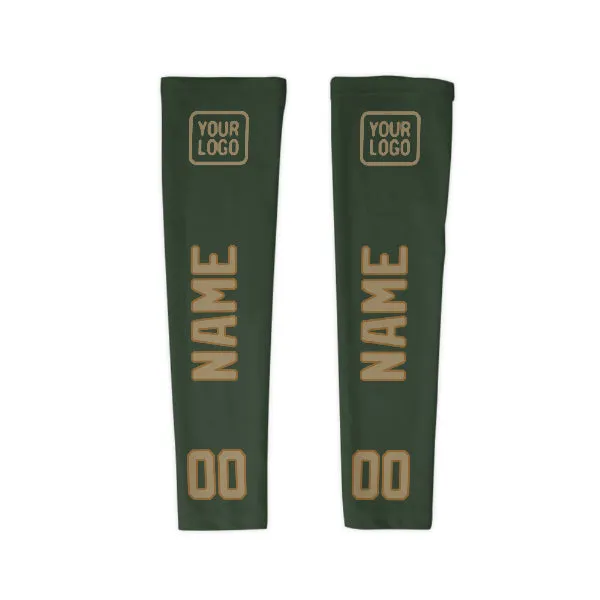 Custom Dark Green Light Khaki Arm Sleeve sold by Tailorly product image thumbnail 4