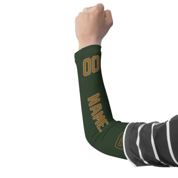 Custom Dark Green Khaki Arm Sleeve sold by Tailorly product image thumbnail 3