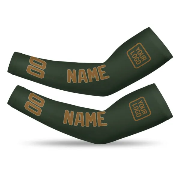 Custom Dark Green Khaki Arm Sleeve sold by Tailorly