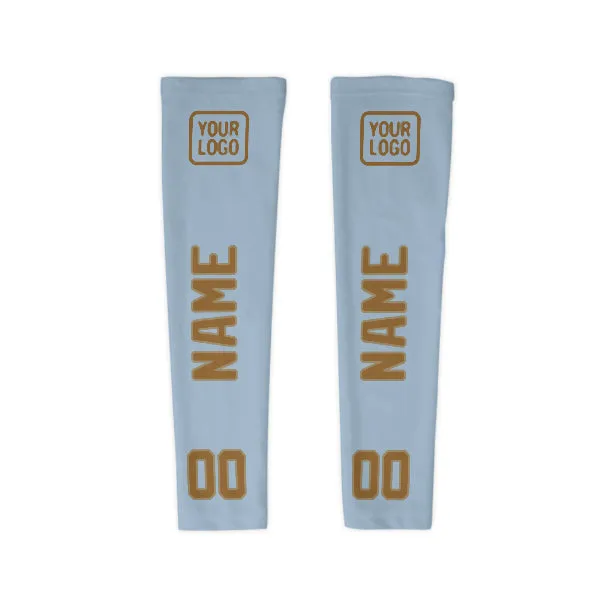 Custom Light Blue Khaki Arm Sleeve sold by Tailorly product image thumbnail 4