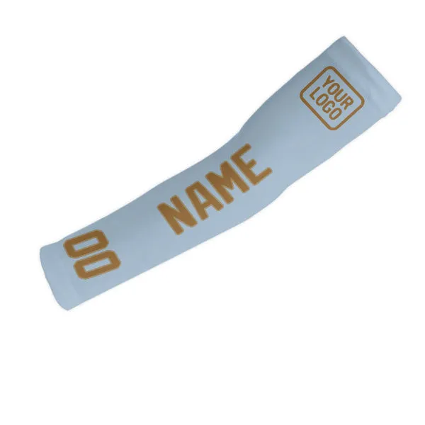 Custom Light Blue Khaki Arm Sleeve sold by Tailorly product image thumbnail 2