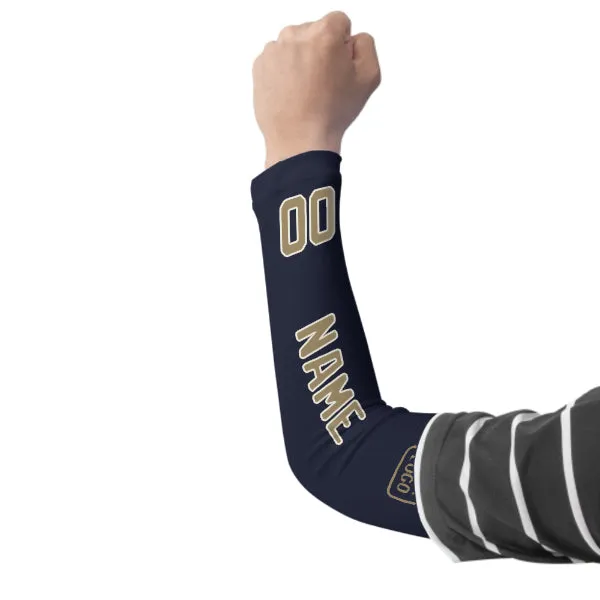 Custom Navy Light Khaki Arm Sleeve sold by Tailorly product image thumbnail 3