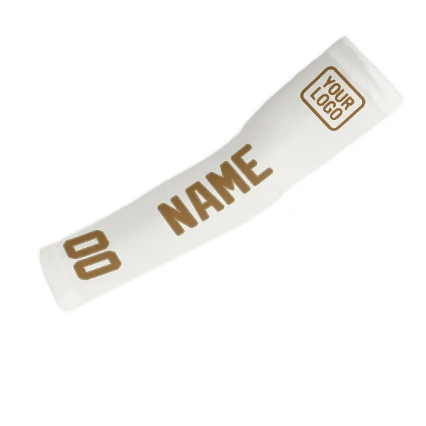 Custom White Khaki Arm Sleeve sold by Tailorly product image thumbnail 2