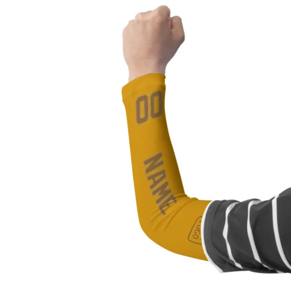 Custom Yellow Khaki Arm Sleeve sold by Tailorly product image thumbnail 3
