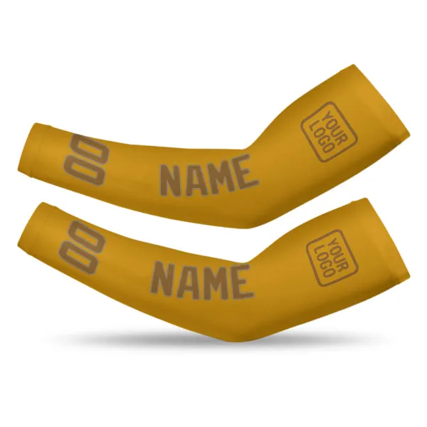 Custom Yellow Khaki Arm Sleeve sold by Tailorly