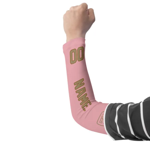 Custom Light Pink Light Khaki Arm Sleeve sold by Tailorly product image thumbnail 3
