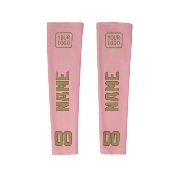 Custom Light Pink Light Khaki Arm Sleeve sold by Tailorly product image thumbnail 4