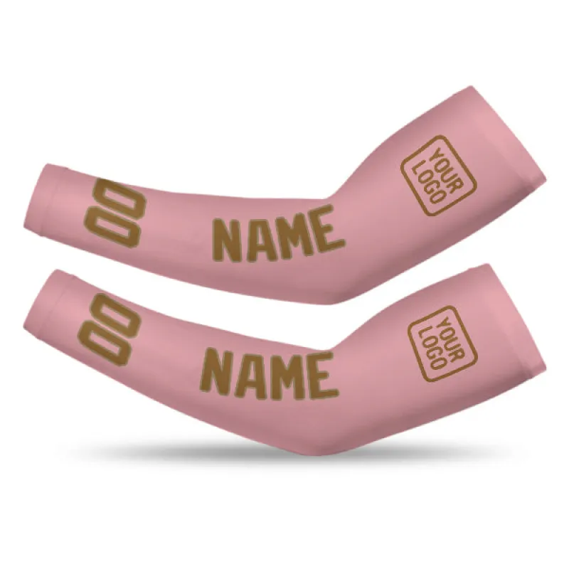 Custom Light Pink Khaki Arm Sleeve made by Tailorly