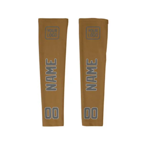 Custom Khaki Dark Grey Arm Sleeve sold by Tailorly product image thumbnail 4