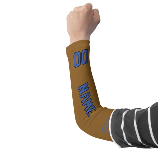 Custom Khaki Sky Blue Arm Sleeve sold by Tailorly product image thumbnail 3