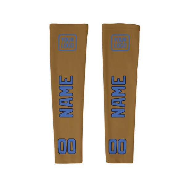 Custom Khaki Sky Blue Arm Sleeve sold by Tailorly product image thumbnail 4