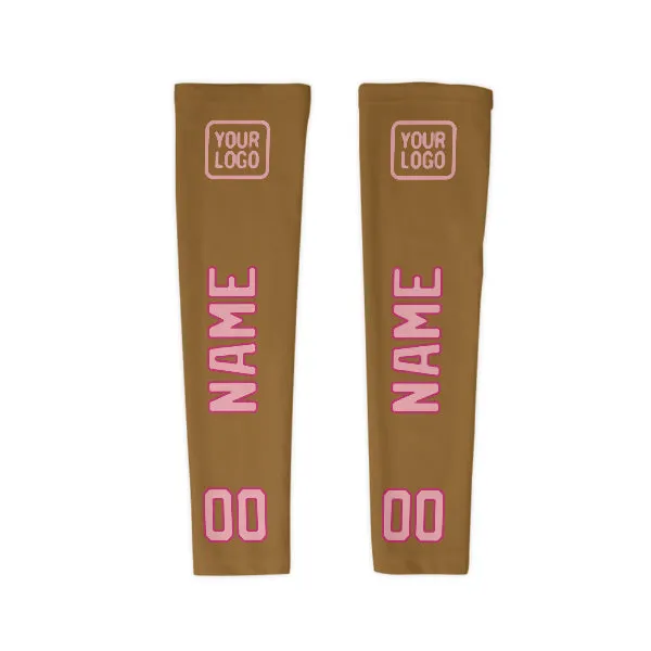 Custom Khaki Light Pink Arm Sleeve sold by Tailorly product image thumbnail 4