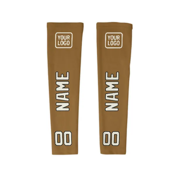 Custom Khaki Cream Arm Sleeve sold by Tailorly product image thumbnail 4