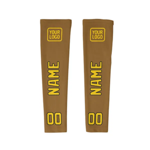 Custom Khaki Gold Arm Sleeve sold by Tailorly product image thumbnail 4