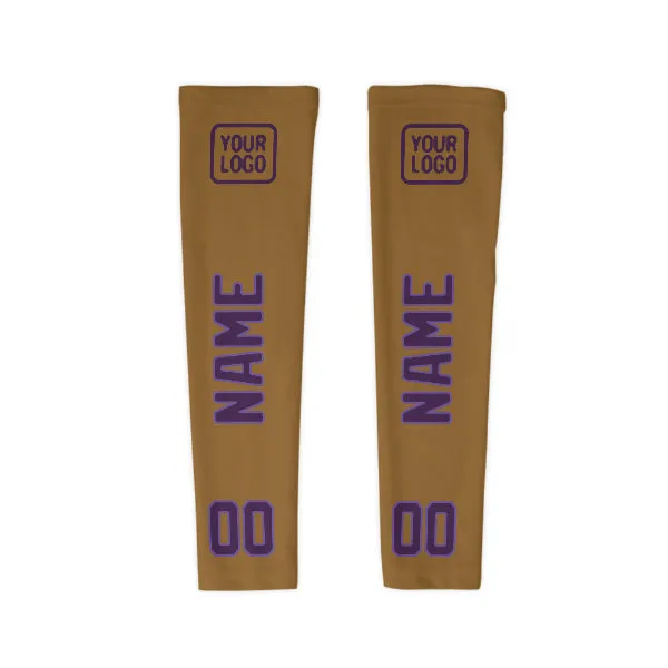 Custom Khaki Purple Arm Sleeve sold by Tailorly product image thumbnail 4