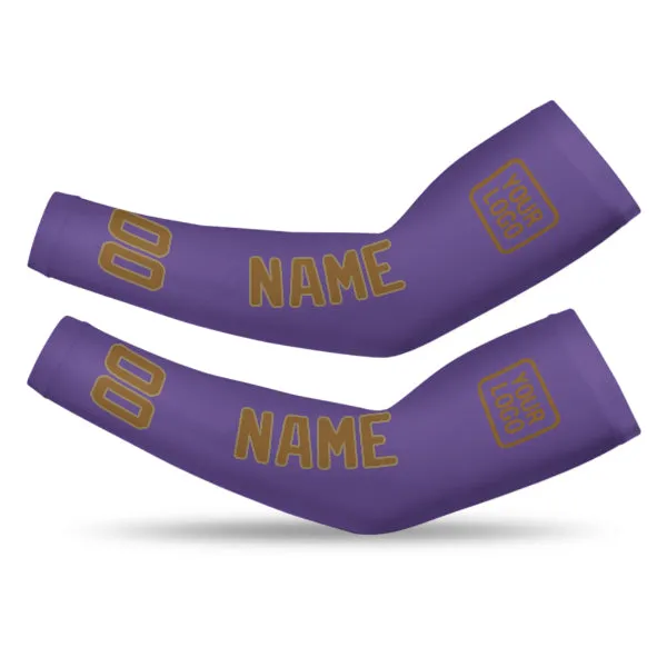 Custom Light Purple Khaki Arm Sleeve sold by Tailorly