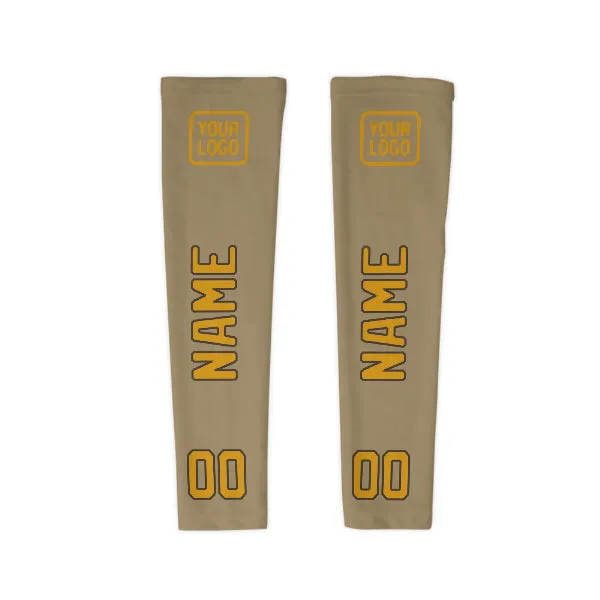 Custom Light Khaki Yellow Arm Sleeve sold by Tailorly product image thumbnail 4