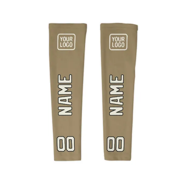 Custom Light Khaki Cream Arm Sleeve sold by Tailorly product image thumbnail 4