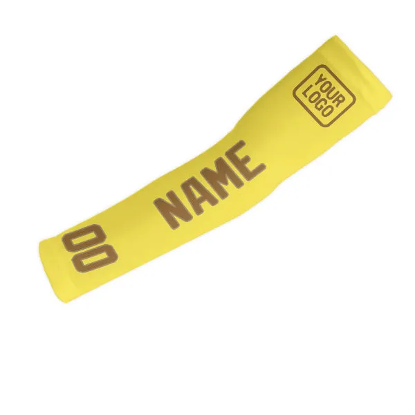 Custom Light Yellow Khaki Arm Sleeve sold by Tailorly product image thumbnail 2