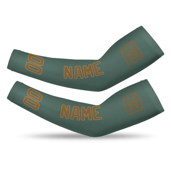 Custom Blue Green Khaki Arm Sleeve sold by Tailorly